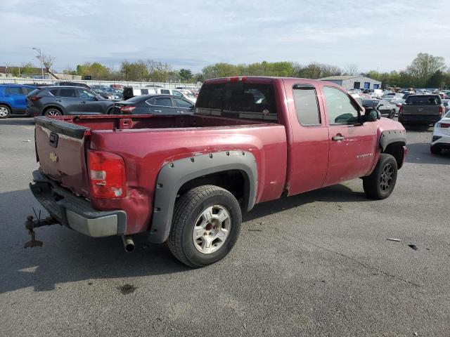 1GCEK19097E510496 - 2007 CHEVROLET SILVERADO K1500 RED photo 3