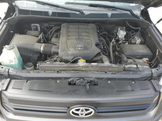 5TFRM5F15GX099179 - 2016 TOYOTA TUNDRA DOUBLE CAB SR/SR5 BLACK photo 11