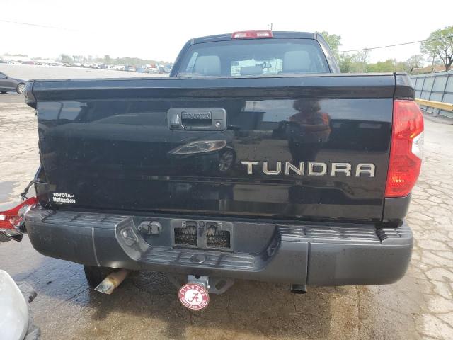 5TFRM5F15GX099179 - 2016 TOYOTA TUNDRA DOUBLE CAB SR/SR5 BLACK photo 6