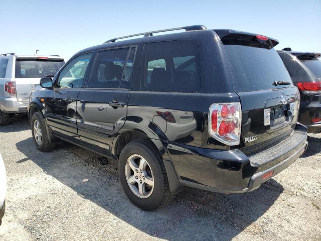 5FNYF28786B050198 - 2006 HONDA PILOT EX BLACK photo 2