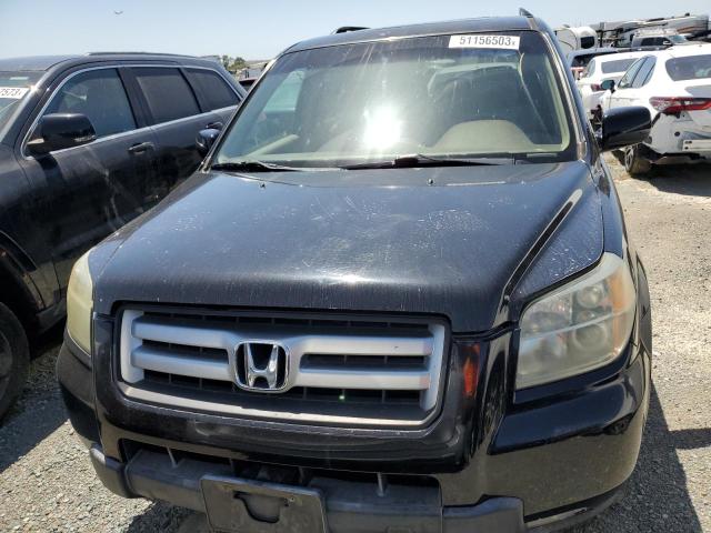 5FNYF28786B050198 - 2006 HONDA PILOT EX BLACK photo 5