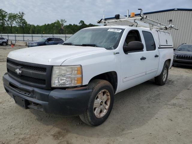 3GCXCUEJ0AG220475 - 2010 CHEVROLET SILVERADO C1500 HYBRID WHITE photo 1