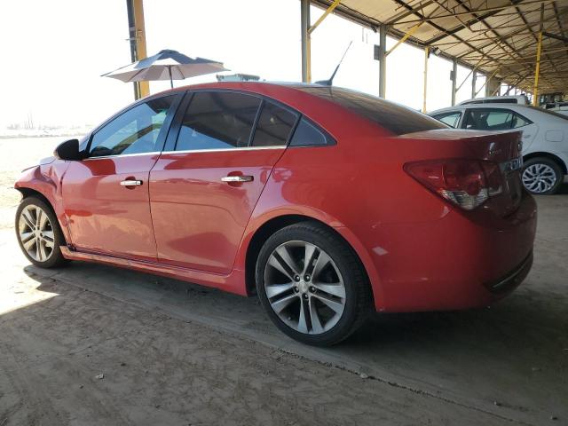 1G1PG5SB1E7291511 - 2014 CHEVROLET CRUZE LTZ RED photo 2