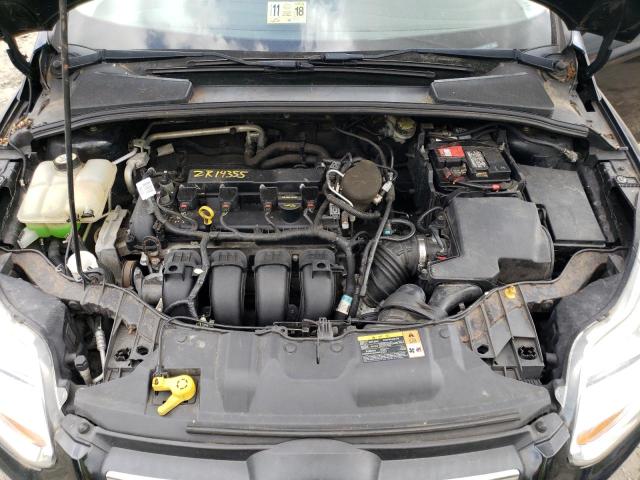 1FADP3F21DL267195 - 2013 FORD FOCUS SE BLACK photo 11