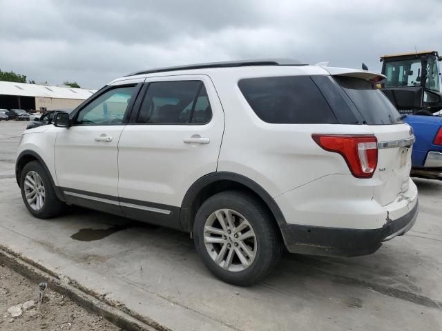 1FM5K7D82GGD01701 - 2016 FORD EXPLORER XLT WHITE photo 2