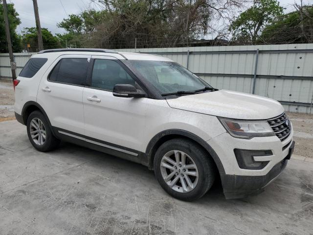 1FM5K7D82GGD01701 - 2016 FORD EXPLORER XLT WHITE photo 4