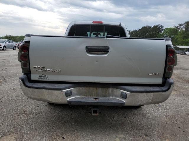 5TETX22N59Z607019 - 2009 TOYOTA TACOMA ACCESS CAB SILVER photo 6