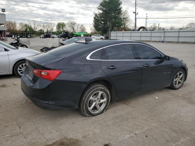 1G1ZB5ST2JF274586 - 2018 CHEVROLET MALIBU LS BLACK photo 3