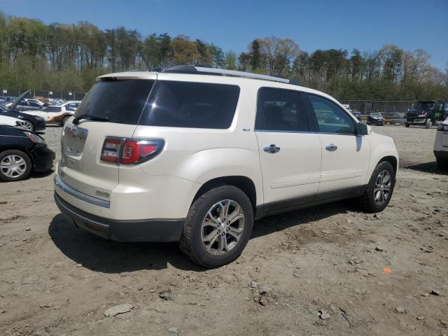 1GKKVRKD4EJ220911 - 2014 GMC ACADIA SLT-1 WHITE photo 3