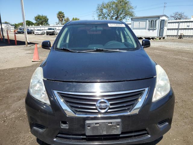 3N1CN7AP6DL883424 - 2013 NISSAN VERSA S BLACK photo 5