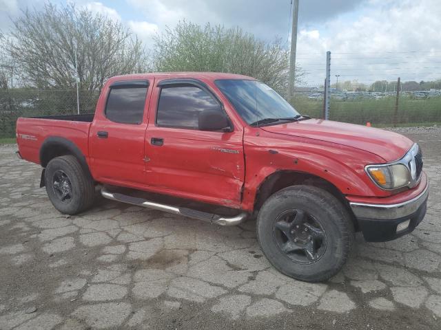 5TEGN92N94Z381107 - 2004 TOYOTA TACOMA DOUBLE CAB PRERUNNER RED photo 4