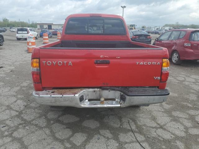 5TEGN92N94Z381107 - 2004 TOYOTA TACOMA DOUBLE CAB PRERUNNER RED photo 5