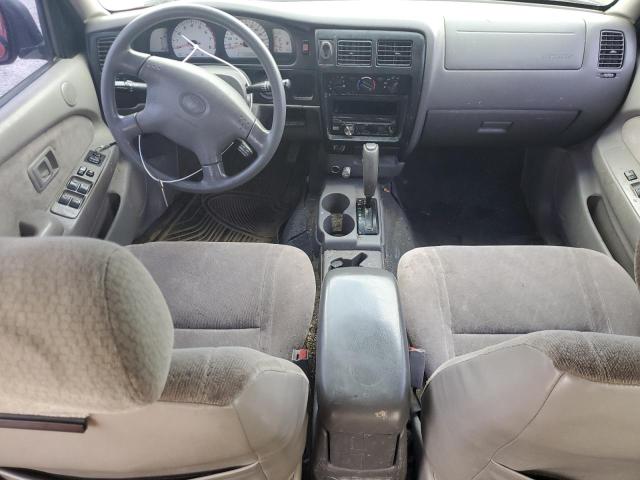 5TEGN92N94Z381107 - 2004 TOYOTA TACOMA DOUBLE CAB PRERUNNER RED photo 7