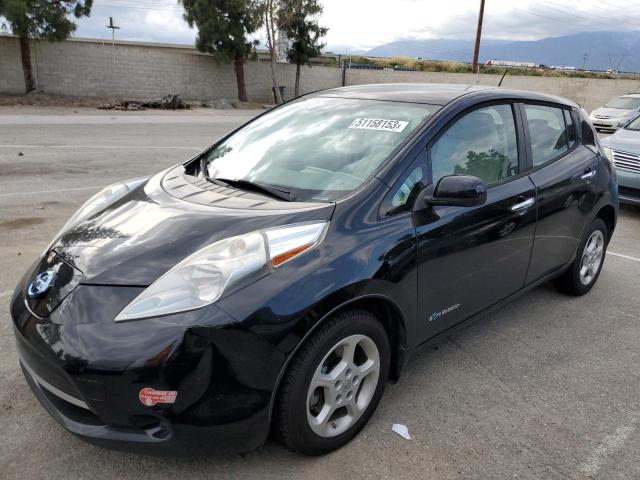 1N4AZ0CP6FC301534 - 2015 NISSAN LEAF S BLACK photo 1