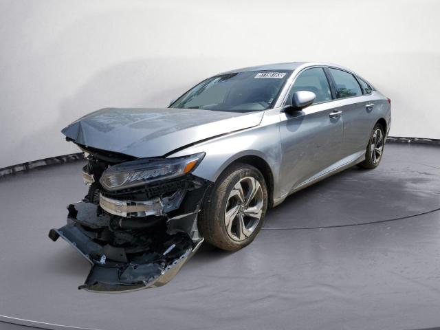 1HGCV1F47KA169803 - 2019 HONDA ACCORD EX SILVER photo 1