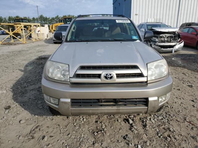 JTEBU14R140051018 - 2004 TOYOTA 4RUNNER SR5 GOLD photo 5