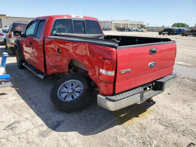 1FTPX14V48FA71622 - 2008 FORD F150 RED photo 2