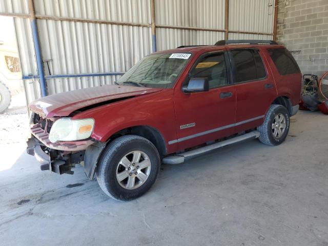 1FMEU62E06UA49704 - 2006 FORD EXPLORER XLS RED photo 1