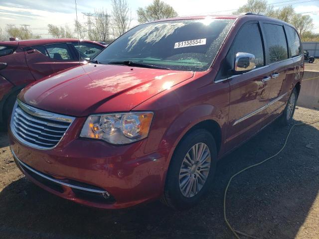 2C4RC1CG4ER172624 - 2014 CHRYSLER TOWN & COU TOURING L RED photo 1