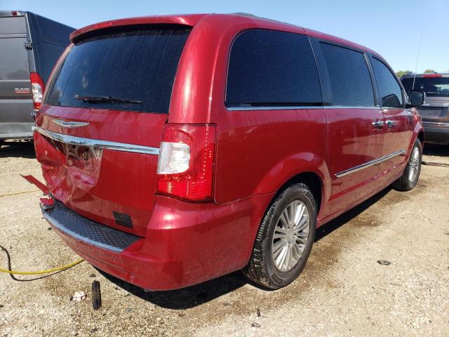 2C4RC1CG4ER172624 - 2014 CHRYSLER TOWN & COU TOURING L RED photo 3