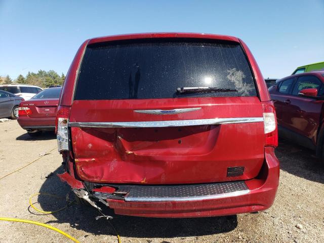 2C4RC1CG4ER172624 - 2014 CHRYSLER TOWN & COU TOURING L RED photo 6