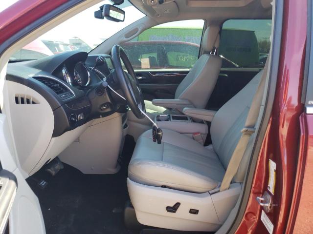 2C4RC1CG4ER172624 - 2014 CHRYSLER TOWN & COU TOURING L RED photo 7