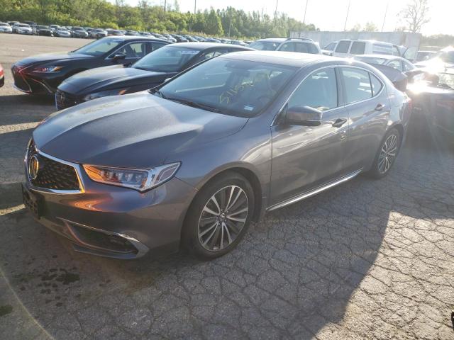 19UUB3F72JA003299 - 2018 ACURA TLX ADVANCE GRAY photo 1