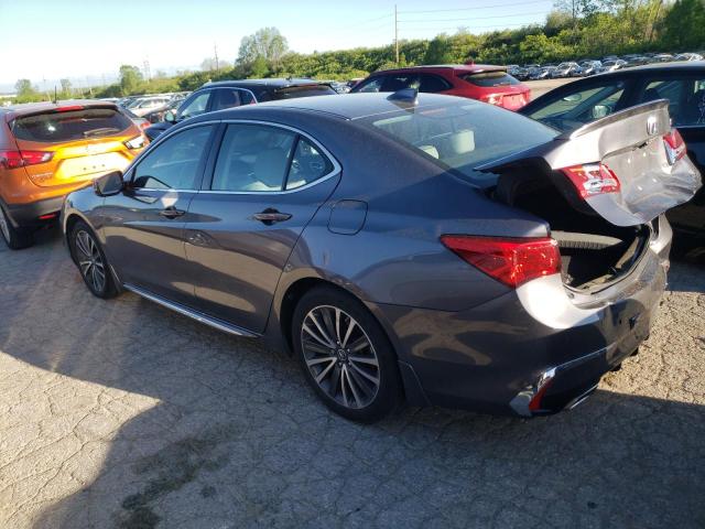 19UUB3F72JA003299 - 2018 ACURA TLX ADVANCE GRAY photo 2