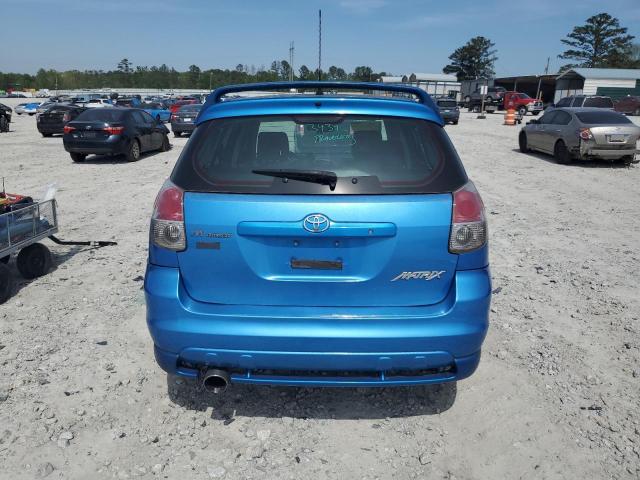 2T1KR32E77C648721 - 2007 TOYOTA COROLLA MA XR BLUE photo 6