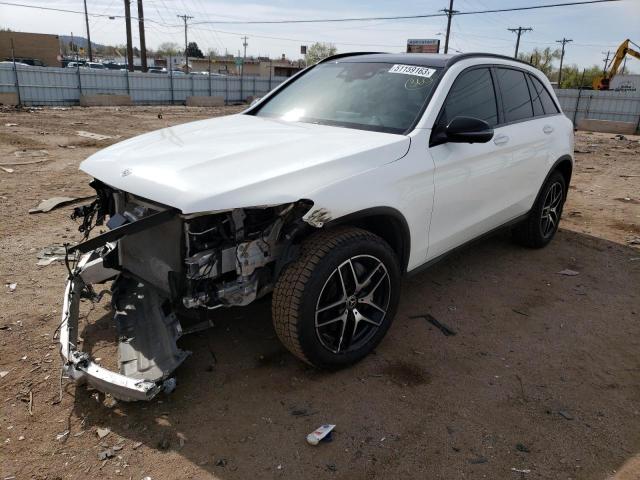 WDC0G4KB8KV164873 - 2019 MERCEDES-BENZ GLC 300 4MATIC WHITE photo 1