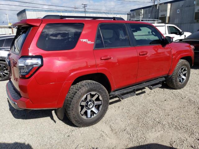 JTERU5JR3M5949276 - 2021 TOYOTA 4RUNNER SR5 PREMIUM RED photo 3