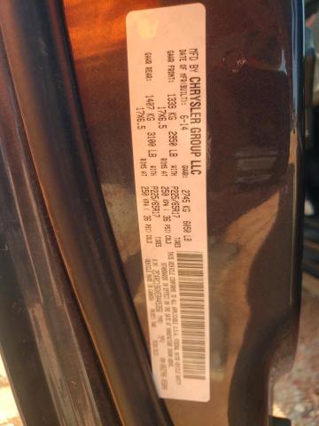 2C4RC1BGXER445356 - 2014 CHRYSLER TOWN & COU TOURING ლურჯი ფოტო 14