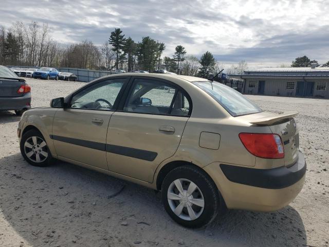 KNADE123976261356 - 2007 KIA RIO BASE GOLD photo 2