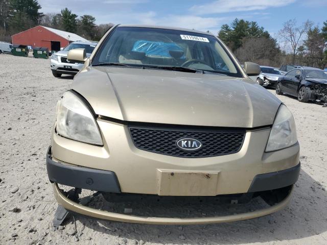 KNADE123976261356 - 2007 KIA RIO BASE GOLD photo 5