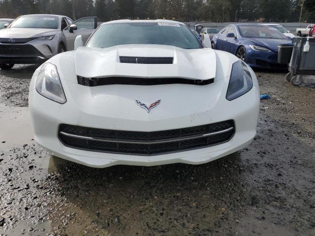 1G1YB2D78K5116111 - 2019 CHEVROLET CORVETTE STINGRAY 1LT WHITE photo 5
