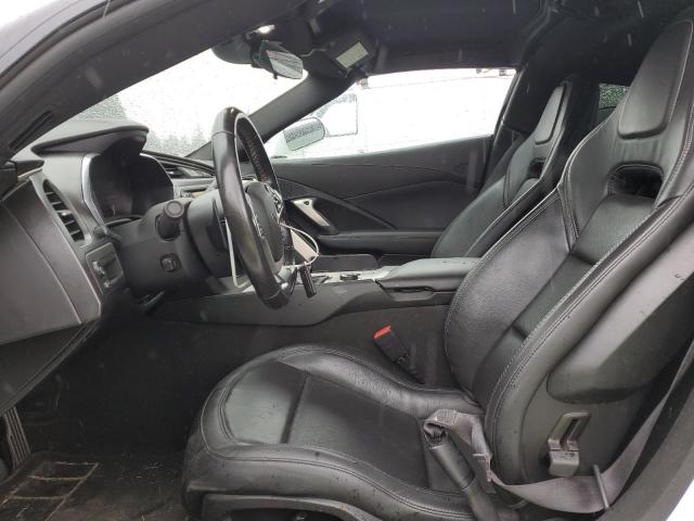 1G1YB2D78K5116111 - 2019 CHEVROLET CORVETTE STINGRAY 1LT WHITE photo 7