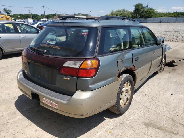 4S3BH806017645678 - 2001 SUBARU OUTBACK OUTBACK H6 3.0 LL BEAN TWO TONE photo 4