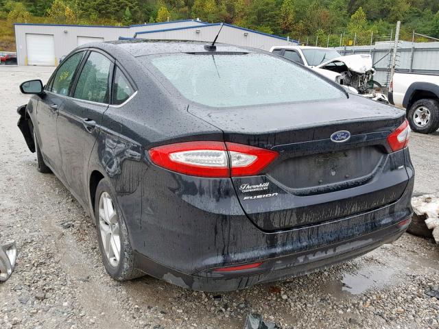 3FA6P0H76GR103947 - 2016 FORD FUSION SE  photo 3