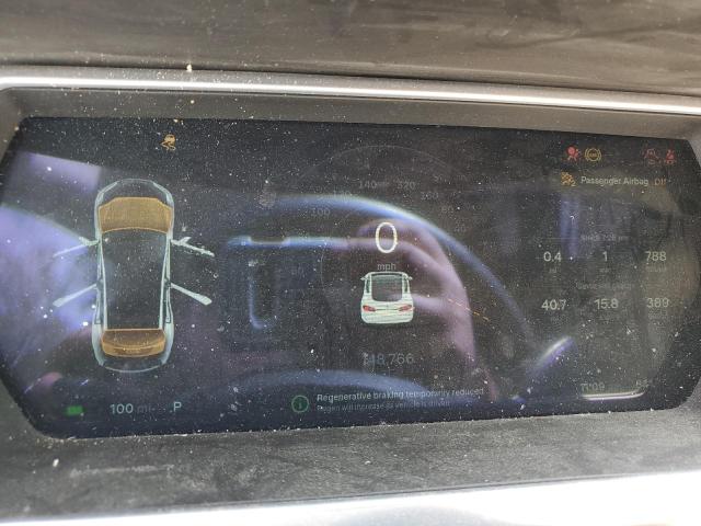 5YJSA1CN7DFP20762 - 2013 TESLA MODEL S Ağ foto 9