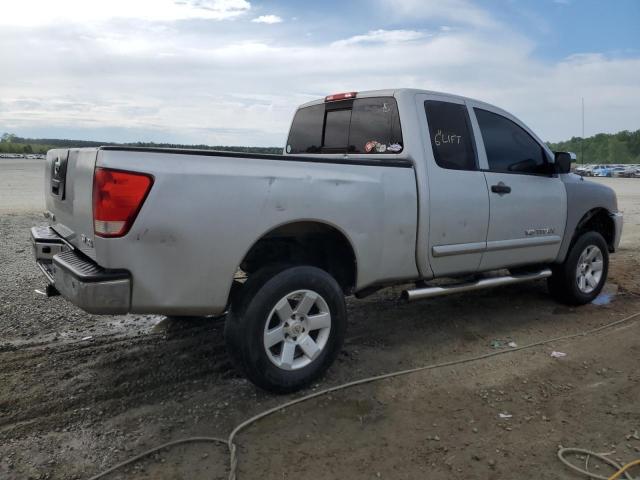 1N6AA0CC0BN326150 - 2011 NISSAN TITAN S SILVER photo 3