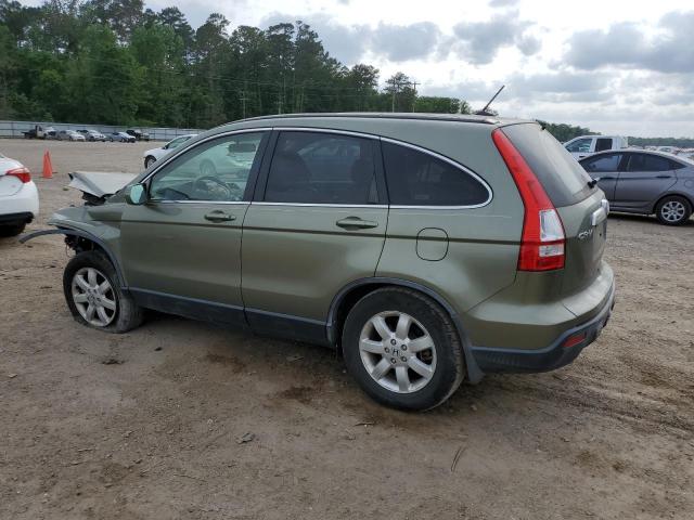 JHLRE38728C043358 - 2008 HONDA CR-V EXL GREEN photo 2