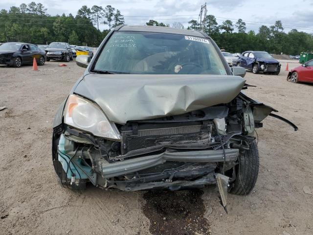 JHLRE38728C043358 - 2008 HONDA CR-V EXL GREEN photo 5