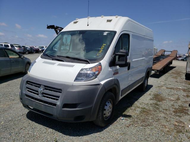 3C6TRVCG8GE127127 - 2016 RAM PROMASTER 2500 HIGH 白色 照片 1