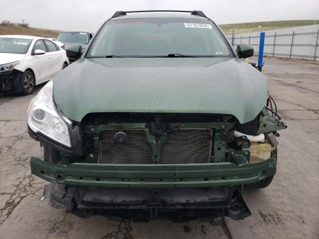 4S4BRBFC6E3217372 - 2014 SUBARU OUTBACK 2.5I PREMIUM GREEN photo 5