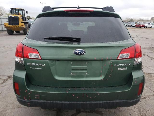 4S4BRBFC6E3217372 - 2014 SUBARU OUTBACK 2.5I PREMIUM GREEN photo 6