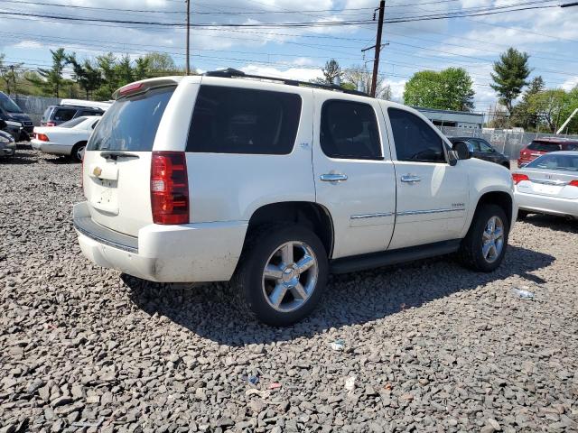 1GNSKCE06DR199786 - 2013 CHEVROLET TAHOE K1500 LTZ WHITE photo 3