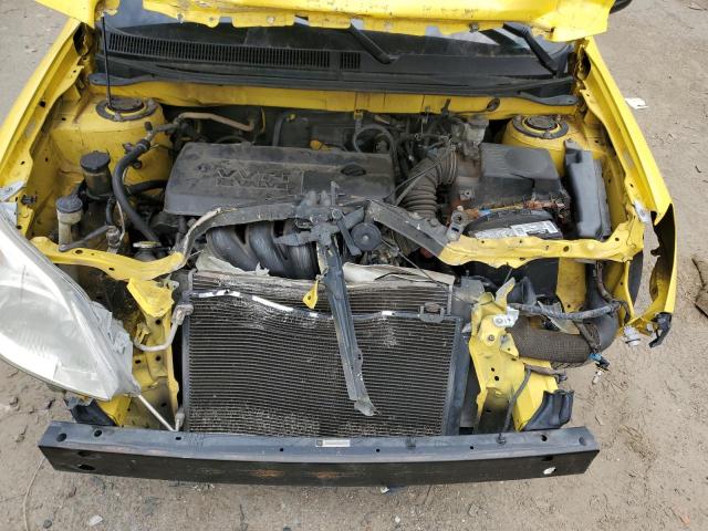 2T1KR32E74C223091 - 2004 TOYOTA COROLLA MA XR YELLOW photo 11