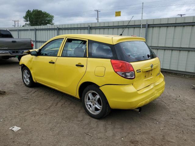 2T1KR32E74C223091 - 2004 TOYOTA COROLLA MA XR YELLOW photo 2