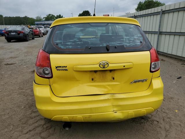 2T1KR32E74C223091 - 2004 TOYOTA COROLLA MA XR YELLOW photo 6
