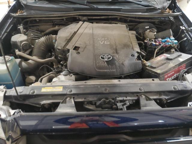 3TMLU4EN8CM085149 - 2012 TOYOTA TACOMA DOUBLE CAB BLUE photo 11